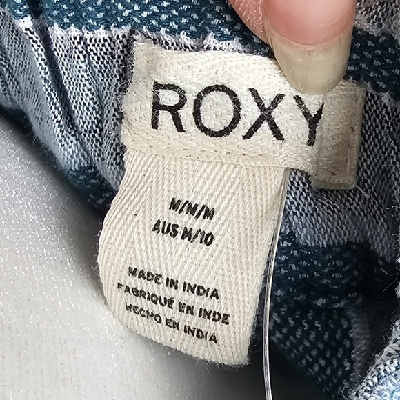 Roxy Sailing Dream Shorts MEDIUM BLUE & WHITE - Picture 6 of 10